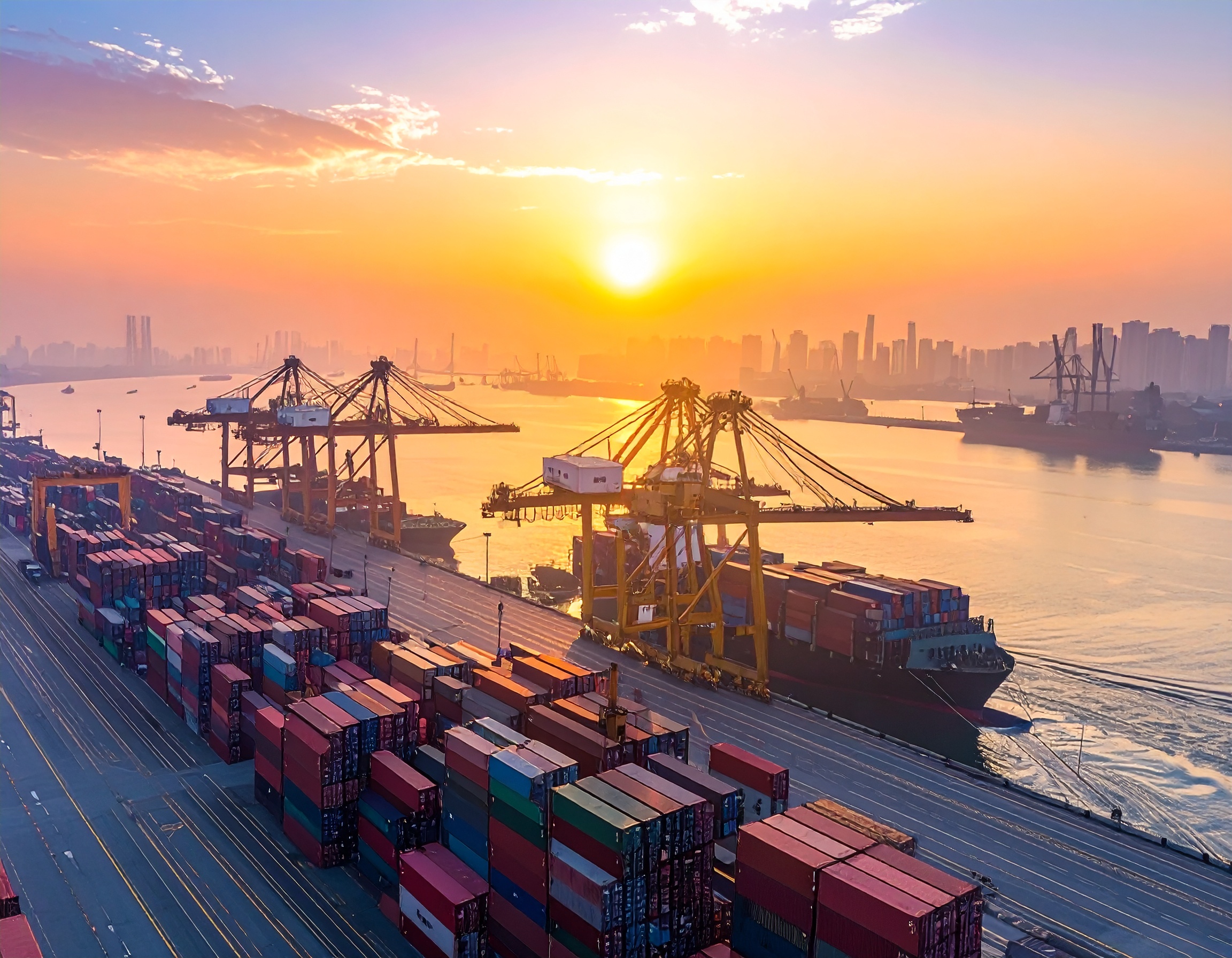 Highline Investment — Logistics port hero